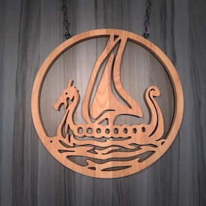 Viking Drakkar Ship, Viking Longship, Home Wall Hanging, Norse Mythology, Drakkar Boat, Drakkar Ship, Viking Ship, Viking Ship Wall Art