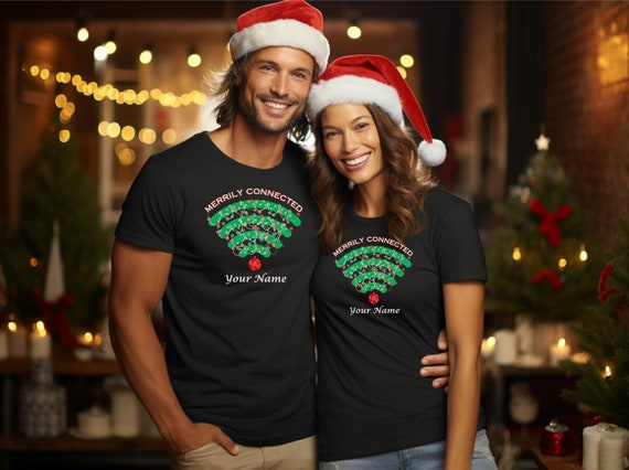 Personalised Couple Matching Christmas Pajamas Christmas Gift