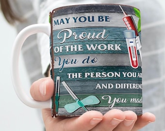 Doctor Mug, Nurse Mug Sublimation PNG Digital Mug Designs, Medical Mug Wraps, 11oz & 15oz, Nurse Doctor Appreciation Gift, Heal Support Cup