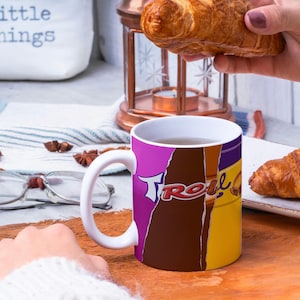 Candies and Chocolate Mug, 14 Digital Wrap Around Mug Design, Sublimation, 11oz & 15oz, Food, Chocolates, Candies, Funny Mug Designs image 8