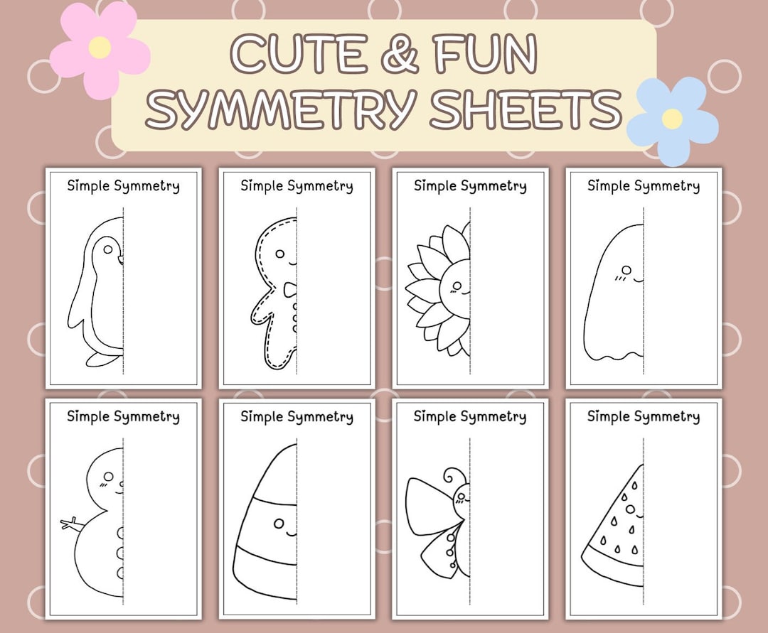 50-symmetry-drawing-worksheets-preschool-homeschool-fine-motor-skills-printable-symmetry-art-early-finishers-first-grade-activities-etsy for Free Printable Lines Of Symmetry Worksheets 50 Symmetry Drawing Worksheets | Preschool Homeschool Fine Motor Skills | Printable Symmetry Art | Early Finishers | First Grade Activities - Etsy for Free Printable Lines Of Symmetry Worksheets