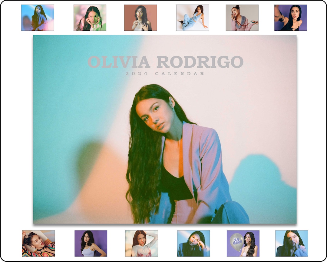 Olivia Rodrigo 2025 Calendar Celebrity Calendar 2025 Wall Etsy Australia