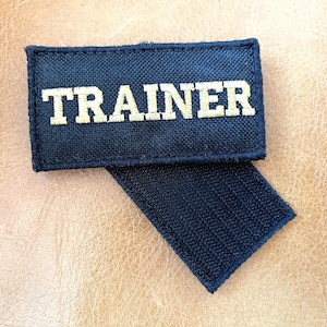 Parche de rol personalizado / Parche de nombre bordado / Insignia de entrenador y capitán