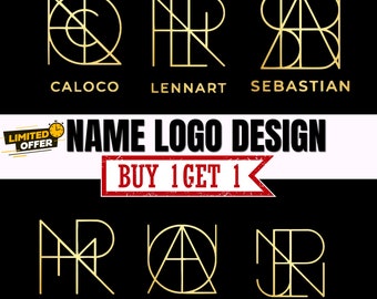 Namenslogo / Benutzerdefiniertes Namenslogo / Tattoo Namenslogo / TikTok Namenslogo / Tattoo Name / Minimalistisches Logo / Personalisierter Name Logo / Geometrisches Logo