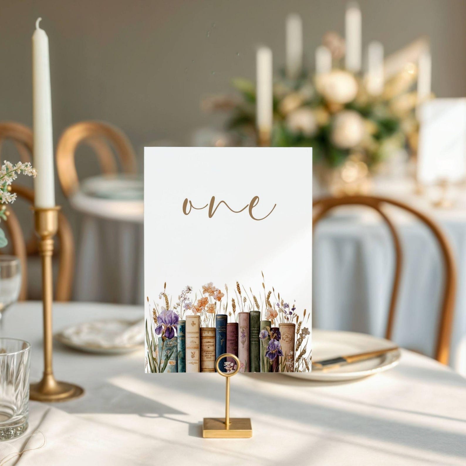Table Numbers Using Book Chapter Numbers New Chapter Begins Table Number Template: Storybook Sitting Sign ...