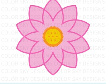 Lotus Flower Mandala SVG, Cricut Cut File (Digital Download)