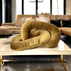 Chain Link Pillow,gold Velvet Pillow,modern Pillows,interior Design ...