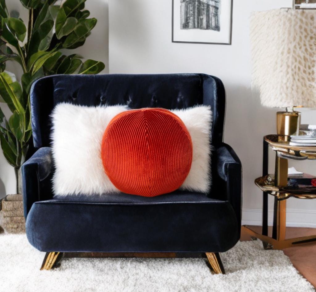 2 Coussins style Space age en laine - Linge de maison