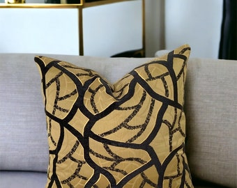 Gold luxury Velvet Pillow Cover,Decorative pillows,18x18,20x20,Throw Pillows,Cushion case,Holiday Gift