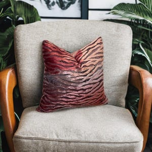 Elegance Ombre Double Side Washable Decorative Velvet Pillow cover-Stylish Home Accessory-Birthday Gift-Luxurious Design Pillow Cover