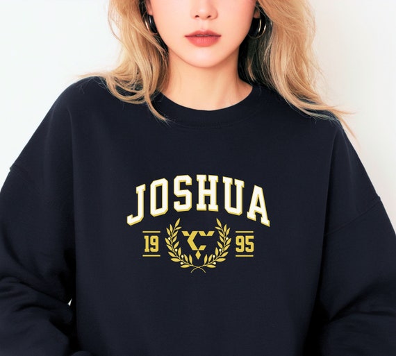Seventeen Joshua Sweatshirt K pop Sweater University Style Jumper Joshua 17 Sweatshirt Gift for Carat Seventeen Member Sweater SVT Merch Etsy