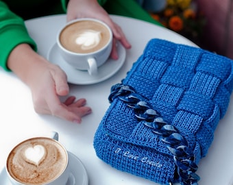 Crochet Crossbody Bag Pattern | Easy Rope Bag PDF + Video Tutorial | Beginner Crochet Purse