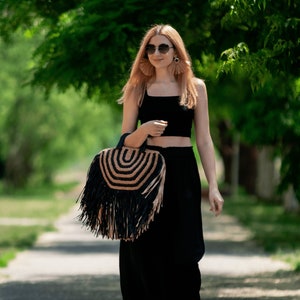 Crochet Raffia Bag Patterns for Eco-Friendly Fashionistas, Crochet Bag Pattern with Video Tutorial Step-by-Step, Crochet Bohemian Bag