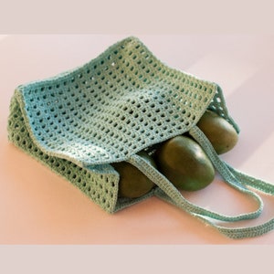 Crochet Bag Pattern, Easy-to-Follow Crochet Bag Video Tutorial, Fruit Market Bag Crochet Pattern, DIY Crochet Net Bag, Crochet Bag Tutorial