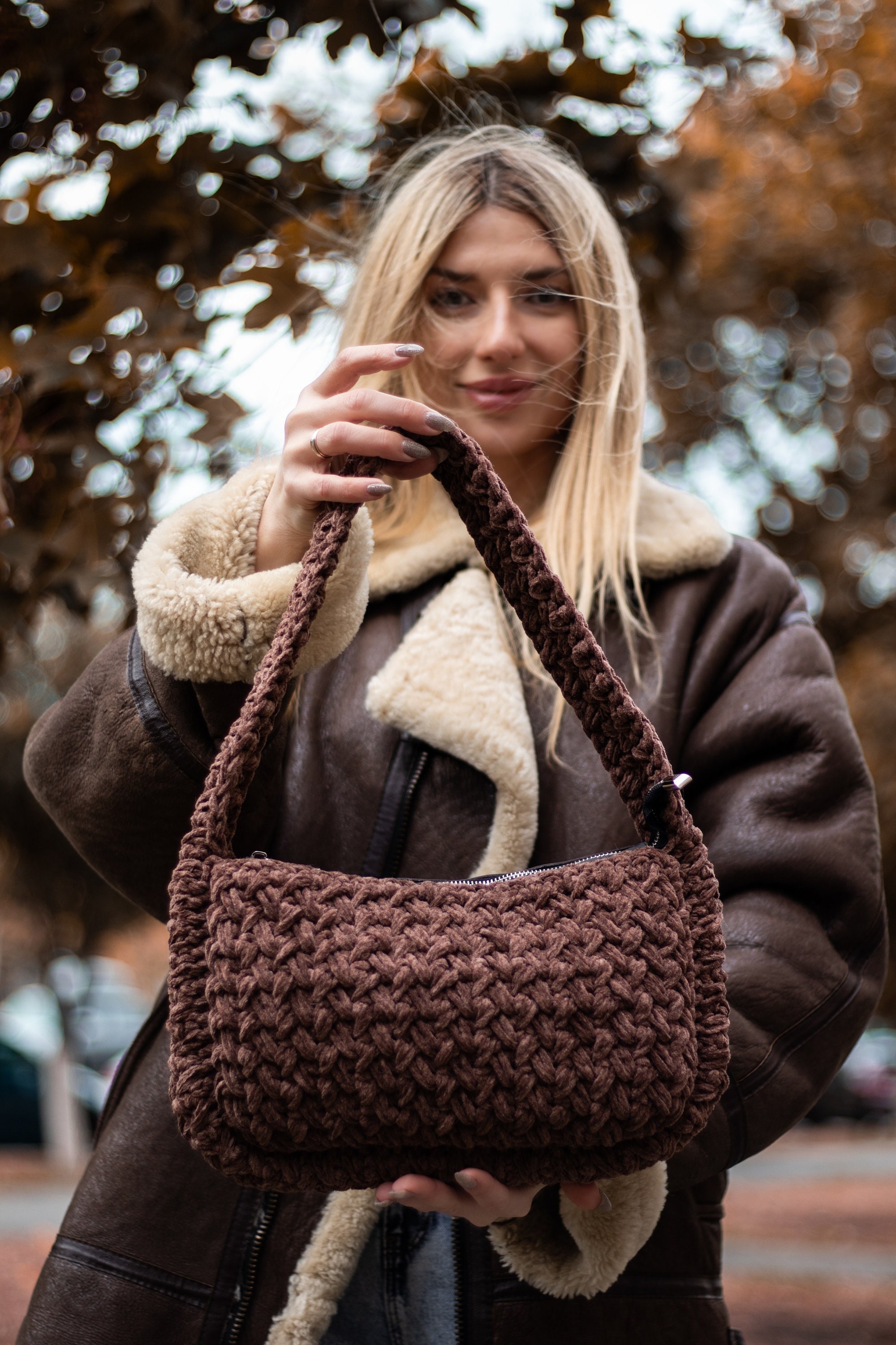 Crochet Pattern Hygge Bag With Video Tutorial, DIY Chunky Crochet