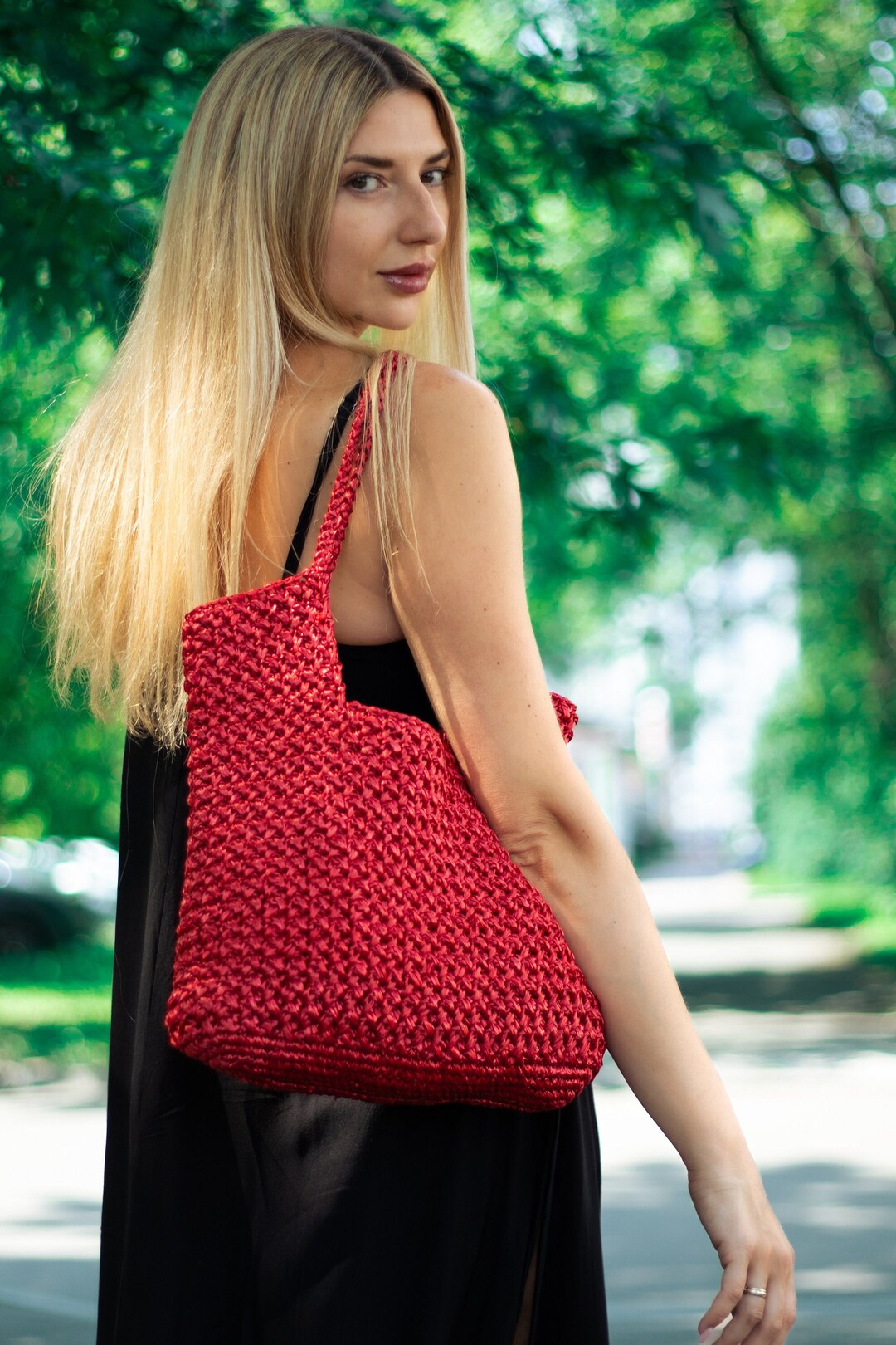 Crochet Pattern Kolos Bag Video Tutorial Crochet Bag Pattern Etsy