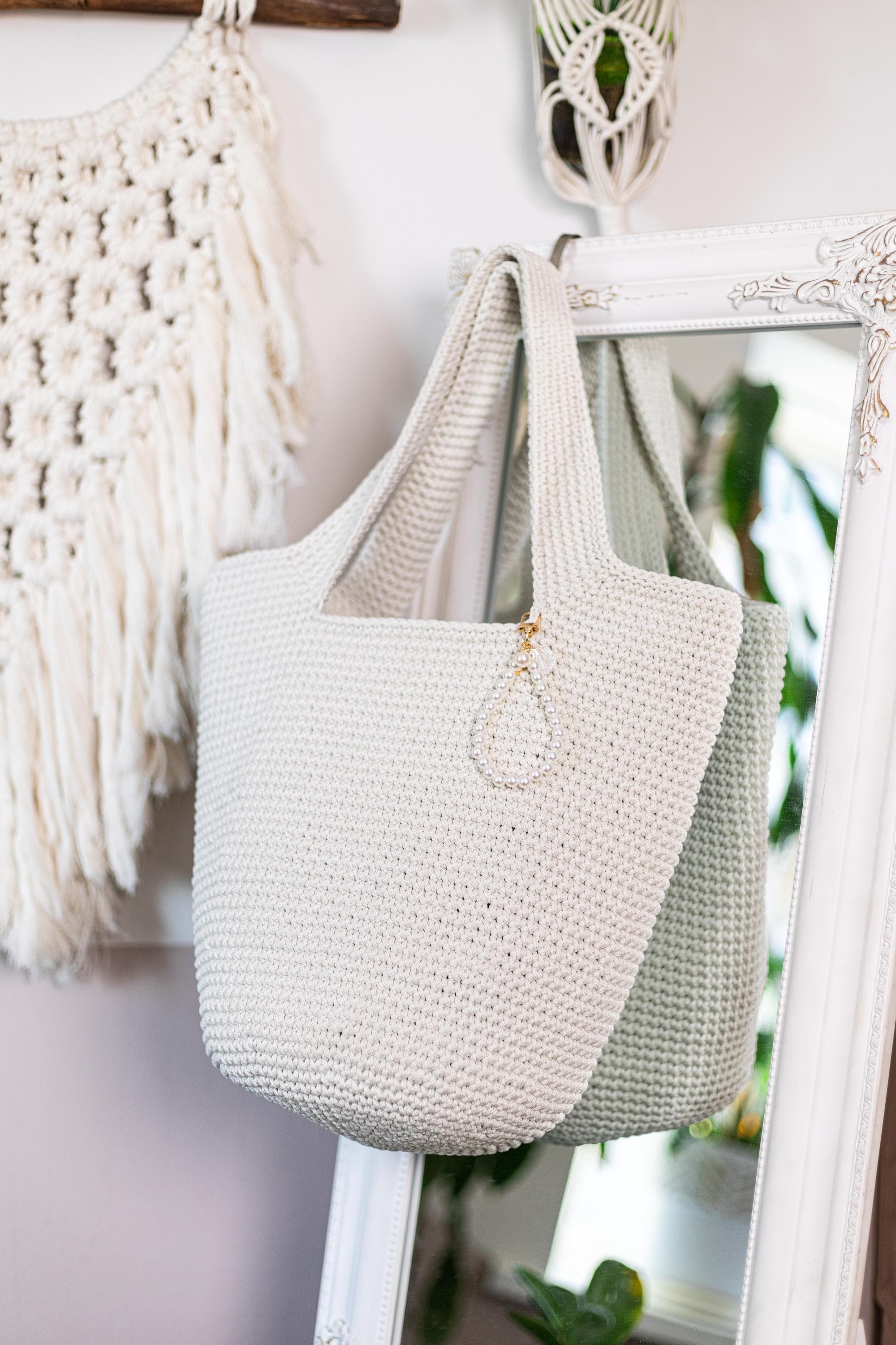 Crochet Market Tote Bag Pattern | Easy Crochet Bag PDF + Video Tutorial ...