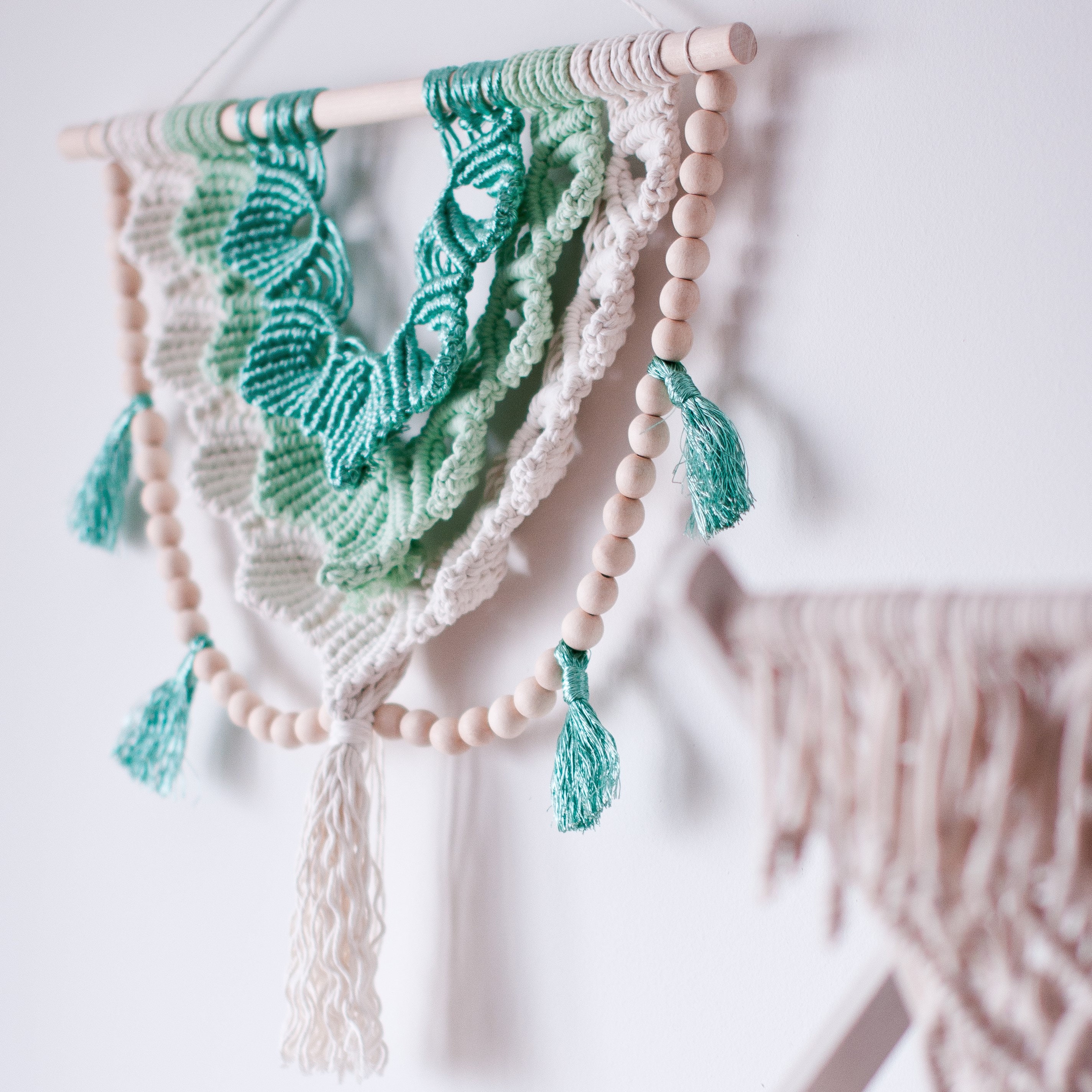 Shell Macrame DIY Shell Macrame Wall Hanging Pattern, Coastal Decor (PDF Tutorial) - Etsy