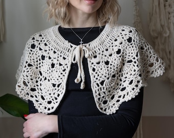 Crochet Dickey Pattern, Detachable Collar PDF, Neck Warmer, Mock Neck, Video Tutorial