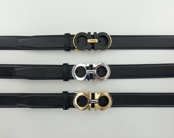 HERMES H Constance Belt Size 90 Black Brown Leather Silver HERMES H Constance Belt Size 90 Black Brown Leather Silver
