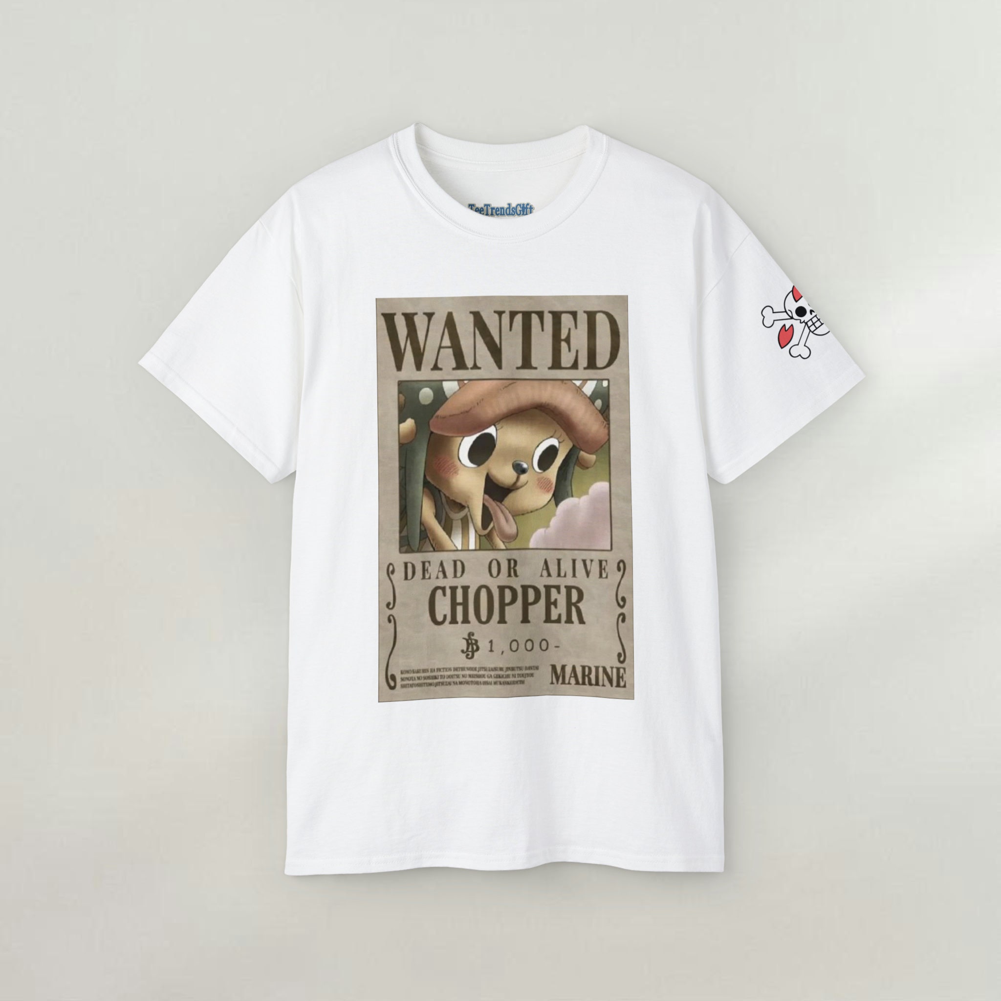 One Piece Tony Tony Chopper Bounty / Wanted Poster Full Print Etsy