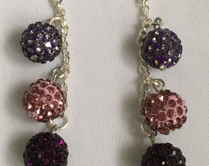 Silver Hoop Seed Bead Earrings