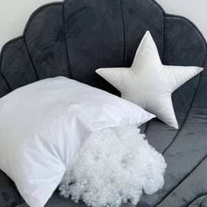 Antiallergische Füllung für Kissen Kuschel- Plüschtieretiere Spielzeug Decken und Tierbetten Elastisch und Atmungsaktiv Kunsthandwerk DIY Polyester Amigurumi Oeko-Tex Weihnachtsschmuck Kunstschnee Weihnachtsdeko