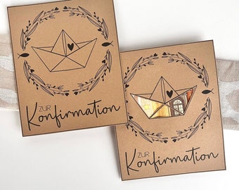 Druckvorlage Geldgeschenk Konfirmation, Vorlage Karte Konfirmation, Karte für die Konfirmation zum Drucken, Geschenkidee Konfirmation, PDF