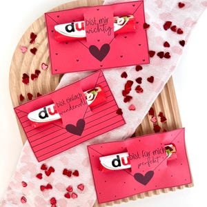 Druckvorlage Geschenkidee zum Valentinstag, Kleinigkeit Vorlage zum drucken Valentinstag, Valentinstagsgeschenk für ihn Geschenkvorlage PDF