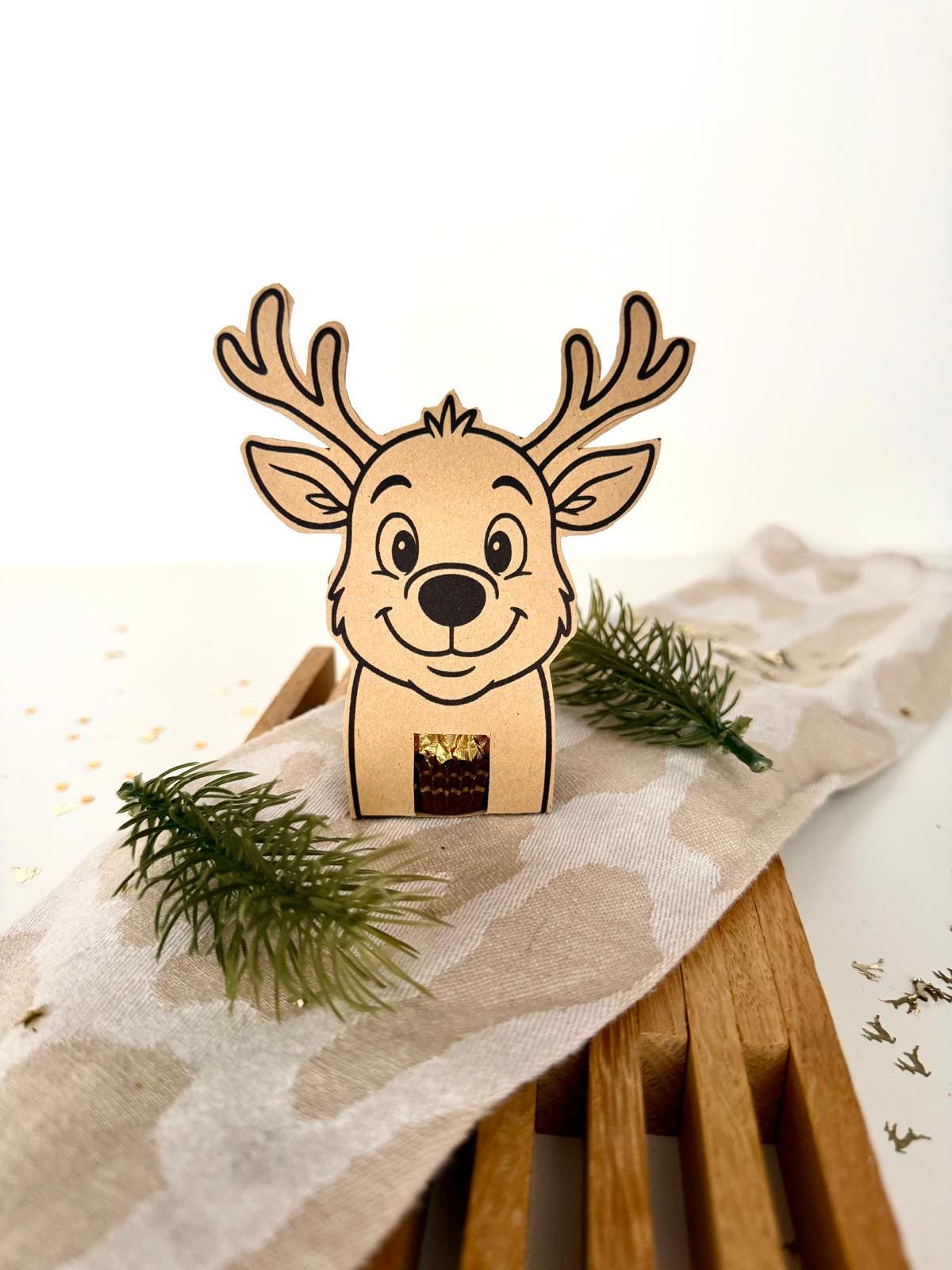 Geldcadeau Kerstmis, geldgeschenken, geschenken van hout, originele