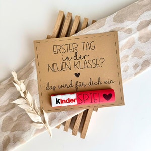 Druckvorlage Schulwechsel, Vorlage zum Drucken Mutmacher, Druckvorlage weiterführende Schule, Kleinigkeit zum Mut machen, PDF zum drucken