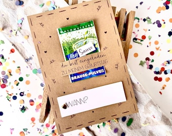 Print template invitation card birthday, birthday invitation card for adults and children, template for printing invitation card PDF