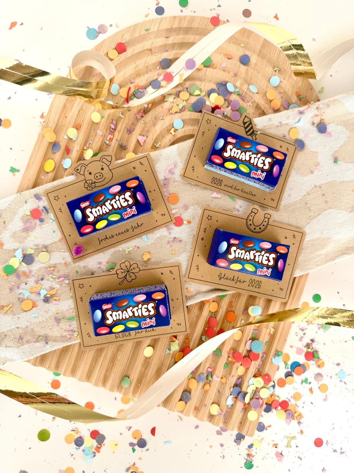 Printable Template for Lucky Charms for New Year's Eve, New Year's Eve ...