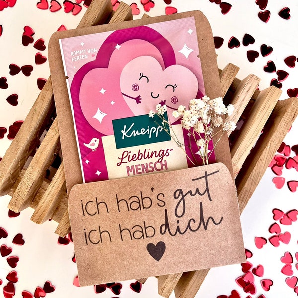 Druckvorlage Valentinstagsgeschenk, Vorlage zum Aussdrucken und Ausschneiden Valentingstag, Geschenkidee Valentinstag, PDF zujm ausdrucken