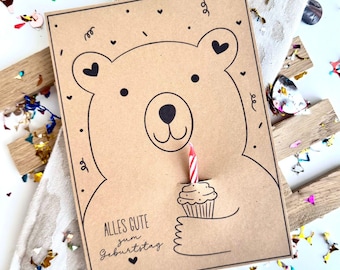 Birthday card printable template, birthday card to print, funny birthday card, template to print, birthday greetings, PDF