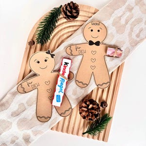 Printsjabloon voor een souveniridee, sjabloon om af te drukken als kerstcadeau, kerstkleinigheidje om weg te geven, knutselsjabloon, PDF