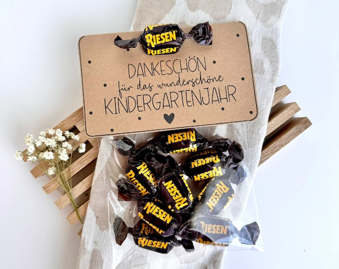 Dankeschön Karte Ein Riesen Dankeschön Für all die kleinen und großen ...