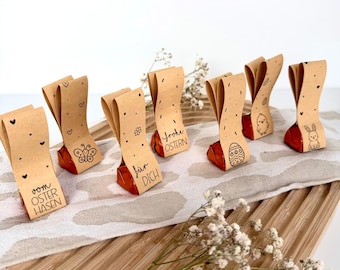 Druckvorlage Ostergeschenk, Tischdeko Ostern, Osterkleinigkeit, Ostergeschenk, Dekoidee Osterbrunch, Verpackungsidee Schokolade, PDF drucken