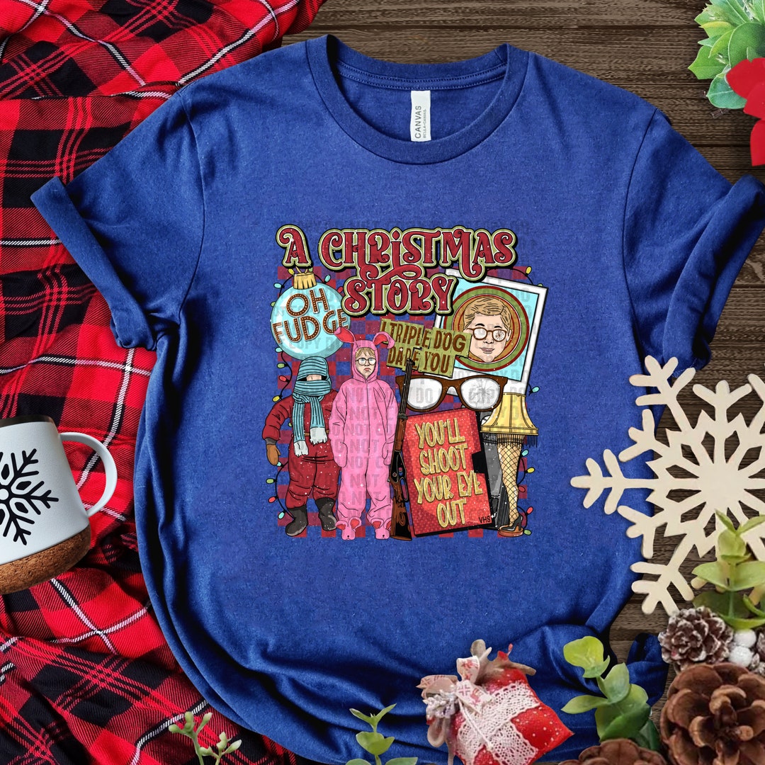 Christmas Story Tshirt Cute Christmas Shirt Fast Shipping Super Soft Shirts for Women/kid's Etsy
