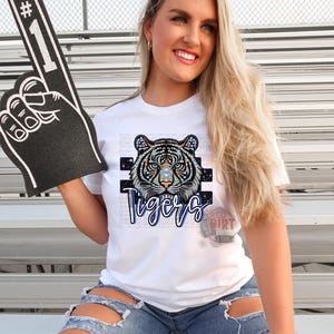 Tigers DTF Transfer | Trendy School Spirit DTF Transfer | Ready to Press | High Quality DTF Transfers | Fast Shipping
