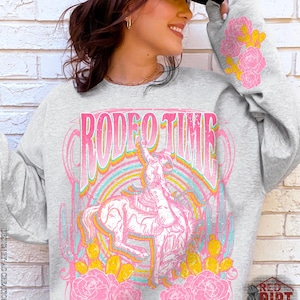 Rodeo Time DTF Transfer| Trendy Rodeo DTF Transfer | High Quality Image Transfers | Ready to Press | Fast Shipping