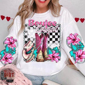 Boujee Cowgirl DTF Transfer | Boho/Western DTF Transfer | High Quality Image Transfers | Ready to Press | Fast Shipping