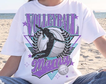 Volleyball Mama DTF Transfer | Trendy Sports DTF Transfer | Ready to Press | High Quality DTF Transfers | Fast Shipping