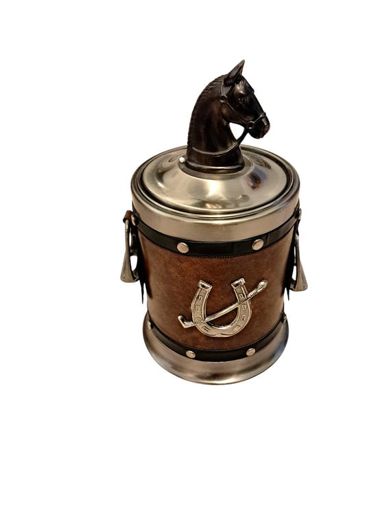Vintage Horse Cigarette Holder Cigarette Dispenser Smoking Item
