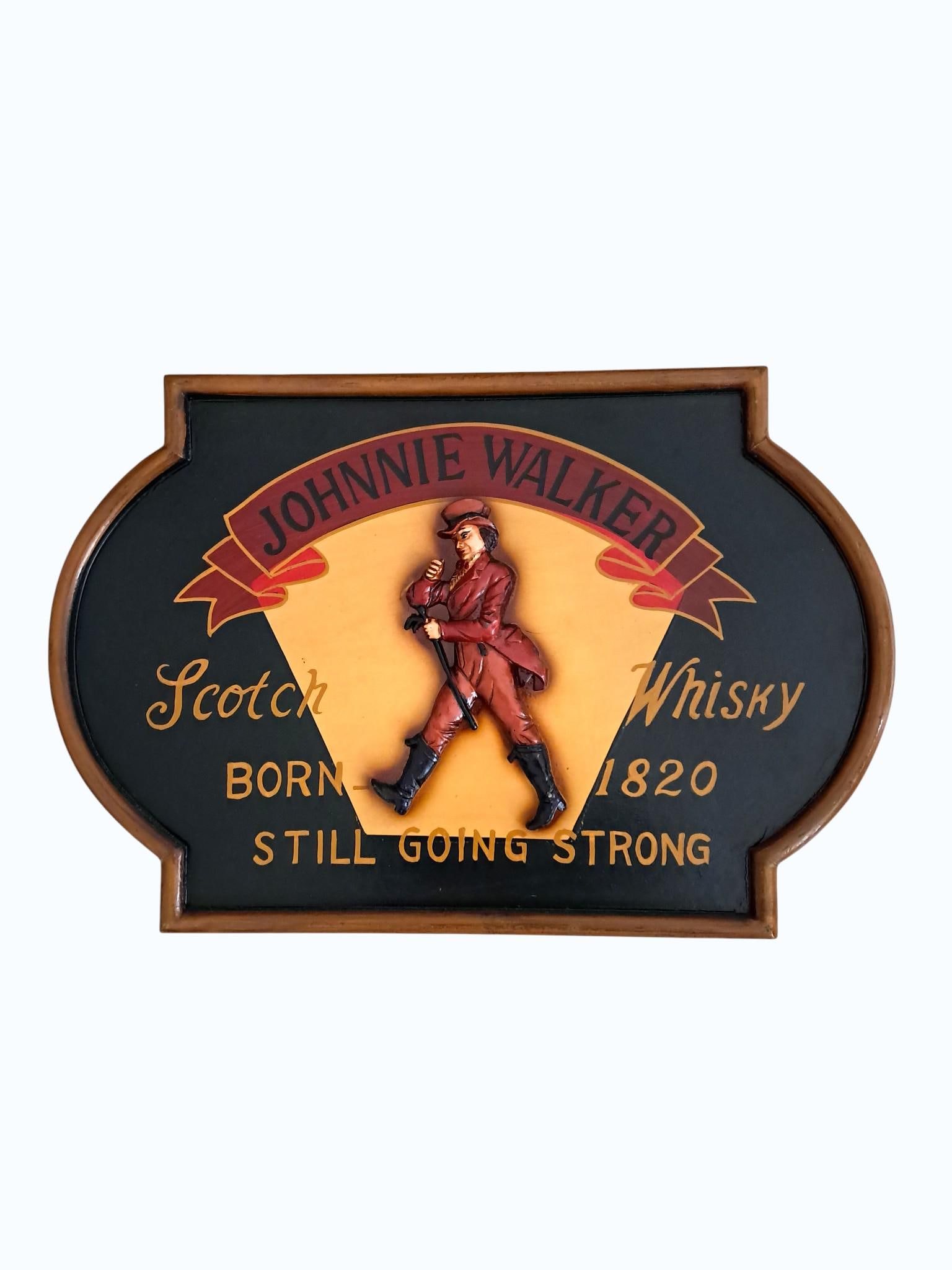 Johnnie Walker Sign - Etsy