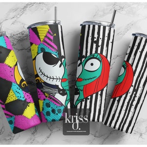 Horror Nightmare coffee |  20oz Skinny Tumbler PNG | Sublimation Designs | Full Tumbler Wrap, Digital Downloads