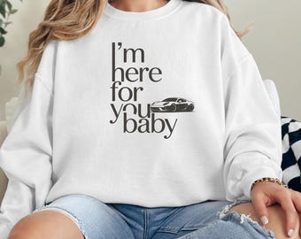 Liebe Zitat PNG | Ich bin für Dich da Baby, Auto Design (Digitaler Download)