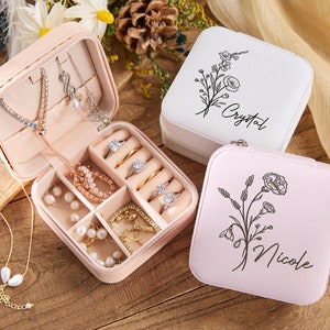 Small Jewelry Gift Boxes Set for Necklace, Earring, Gift Card with