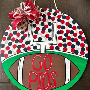 Football Hand painted Sign