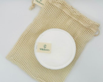 Reusable Bamboo Cotton Cleansing Pads, Makeup Remover Pads, Eco Cleansing Pads, Bamboo Cotton Pads, Cotton pads, Cleansing Pads